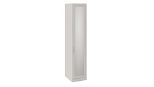 Шкаф для белья с 1 зеркальной дверью с опорой ТриЯ «Сабрина» 449х2171х457, Кашемир от Водопад  фото 1