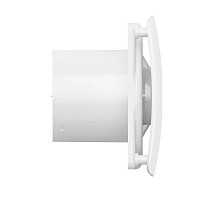 Бытовой вентилятор Diciti Rio 4C, D98 мм, 32 дБ, 100 м3/ч, ABS-пластик, белый, обратный клапан от Водопад  фото 3
