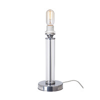 Лампа настольная Vitaluce V4836-9/1L 1хE27 60 Вт, хром от Водопад  фото 1