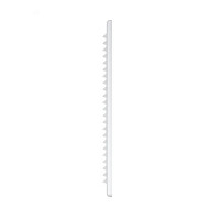 Решетка вентиляционная Auramax A1825R, прямоугольная с пластиковой сеткой, 183х253 мм, разъемная, пластик, белый от Водопад  фото 3
