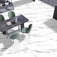 Керамогранит Realistik Carrara Smart Glossy 60x120 (кв.м.) от Водопад  фото 3