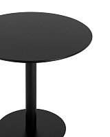 Стол обеденный Stool Group Толедо D80, черный, ножка черная от Водопад  фото 2