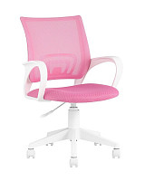 Кресло Stool Group TopChairs ST-BASIC-W розовый, сетка/ткань, крестовина пластик от Водопад  фото 1
