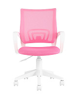 Кресло Stool Group TopChairs ST-BASIC-W розовый, сетка/ткань, крестовина пластик от Водопад  фото 3