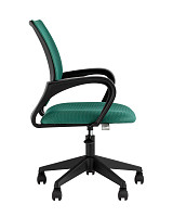 Кресло оператора Stool Group Topchairs ST-Basic зеленый, сетка/ткань, крестовина пластик от Водопад  фото 4