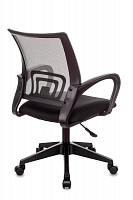 Кресло оператора Stool Group Topchairs ST-Basic темно-серый, сиденье черный, сетка/ткань, крестовина пластик от Водопад  фото 4