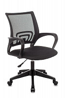 Кресло оператора Stool Group Topchairs ST-Basic черный, сетка/ткань, крестовина пластик от Водопад  фото 1