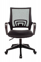 Кресло оператора Stool Group Topchairs ST-Basic черный, сетка/ткань, крестовина пластик от Водопад  фото 2