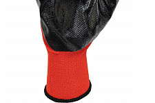 Перчатки Stels 678705 полиэфирные с чёрным нитрильным покрытием, размер 9, 13 класс вязки от Водопад  фото 5
