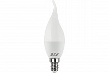 Лампа светодиодная REV 32351 8 свеча на ветру, FC37, 7 Вт, E14, 2700 K, 560 Лм от Водопад  фото 2