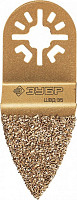 Насадка шлифовальная Зубр Профессионал ШВД-35 15563-35 дельтовидная двусторонняя, сторона 35 мм от Водопад  фото 1