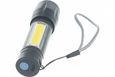 Фонарь Космос KocAc1011Lith аккумуляторный светодиодный, Micro USB шнур от Водопад  фото 1