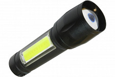 Фонарь Космос KocAc1011Lith аккумуляторный светодиодный, Micro USB шнур от Водопад  фото 2