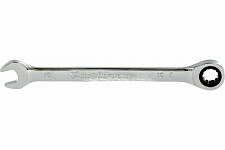 Комбинированный ключ Matrix Professional 14803 10мм CrV трещоточный от Водопад  фото 1