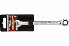 Комбинированный ключ Matrix Professional 14803 10мм CrV трещоточный от Водопад  фото 5