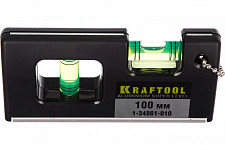 Уровень магнитный Kraftool Mini-Pro 100 мм супер-компактный, точность 0.5 мм/м, 1-34861-010 от Водопад  фото 2