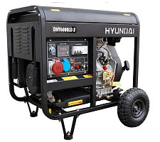 Дизельный генератор Hyundai DHY 6000LE-3 от Водопад  фото 3