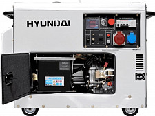 Дизельный генератор Hyundai DHY 8000SE-3 от Водопад  фото 2