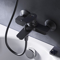 Смеситель для ванны и душа Am.Pm X-Joy F85A10022 черный от Водопад  фото 4