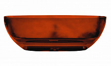 Ванна прозрачная Abber AT9703Opal 1700х750х550 мм, из полиэфирной смолы, цвет коричневый от Водопад  фото 1