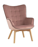 Кресло Stool Group Манго, велюр, розовый от Водопад  фото 1