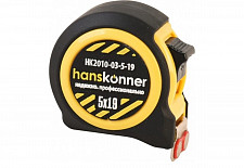 Рулетка Hanskonner HK2010-03-5-19, длина 5 м, ширина 19 мм от Водопад  фото 1
