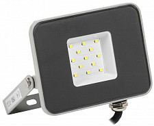 Прожектор светодиодный IEK СДО 07-10 LPDO701-10-K03 10 Вт 6500 К IP 65 серый от Водопад  фото 1