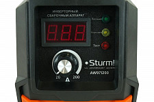 Сварочный инвертор Sturm! AW97I200 5300 Вт, 200 А, 5,2 кг от Водопад  фото 3