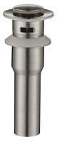 Донный клапан Belbagno BB-PCU-02-IN с системой Клик - клак с переливом, сатин от Водопад  фото 1