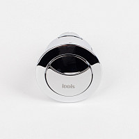 Кнопка слива Iddis 92038SB2AR для арматуры, 2-уровневая, 38 мм, хром от Водопад  фото 2