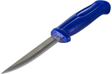 Нож строительный MOS 10606М, нержавеющая сталь, пластиковая ручка, лезвие 100 мм от Водопад  фото 2