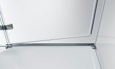 Душевой уголок Belbagno Kraft KRAFT-AH-12-90/80-C-Cr-R 900х800х1950, правый, стекло прозрачное, профиль хром от Водопад  фото 5