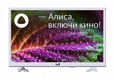 Телевизор LCD 24" WHITE YANDEX 24H541T LEFF от Водопад  фото 1