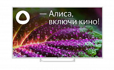 Телевизор LCD 50" WHITE YANDEX 4K 50U541T LEFF от Водопад  фото 1