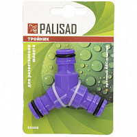 Тройник Palisad 66468 для разветвления или соединения, штуцерный, пластмассовый от Водопад  фото 2