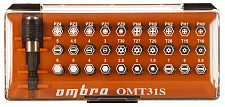 Набор Ombra OMT31S вставок-бит, 31 предмет от Водопад  фото 1