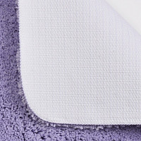 Коврик для ванны WasserKraft Kammel Pastel Lilac 57х90, микрофибра, термопластичная резина от Водопад  фото 2