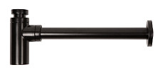 Сифон Arrowhead 730005 латунь, 1.1/4"х32мм, без выпуска, с трубкой 300мм, черный от Водопад  фото 1