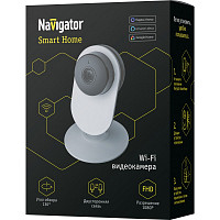Видеокамера Navigator Smart Home 130 градусов IP20 FHD NSH-CAM-02-IP20-WiFi 14547 от Водопад  фото 2