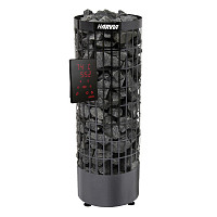Электрическая печь Harvia Cilindro PC90XE Black Steel HPC9004MXE с выносным пультом от Водопад  фото 1