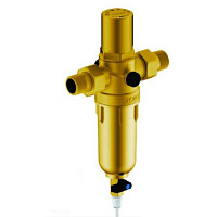Фильтр Гейзер Бастион 3/4" для горячей воды, с защитой от гидроударов, 16бар, t-80*C, D60мм от Водопад  фото 1