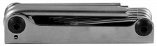 Набор ключей торцевых Jonnesway TORX® H07M08SF Т9-40 в ключнице, 8 предметов от Водопад  фото 1
