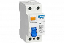 Выключатель дифференциального тока (УЗО) Chint 280721 1п+N 25А 30мА тип AC 6кА NXL-63 (R) от Водопад  фото 1