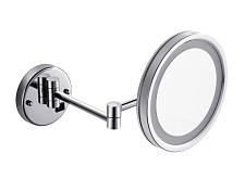 Зеркало Timo Nelson 150074/00 поворотное, с подсветкой, цвет хром от Водопад  фото 1