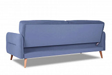 Диван Finsoffa HYGGE, Relax 3 с подушками, серо-голубой от Водопад  фото 4