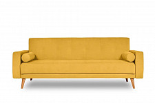 Диван Finsoffa SELVIK, Relax 3 с подушками, желтый от Водопад  фото 1
