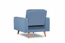 Кресло Finsoffa VERDEN, Relax 1, серо-голубое от Водопад  фото 5
