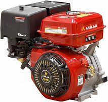 Двигатель Asilak SL-188F-SH25 бензиновый 4 тактный, 13 л.с. шлицевой вал 25мм, 9,6кВт 390см³ от Водопад  фото 1