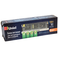 Блок питания Uniel UET-VAS-150A20 UL-00004330, 150 Вт, 12V IP20 металлический корпус от Водопад  фото 4