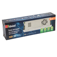 Блок питания Uniel UET-VAS-360A20 UL-00002434, 360 Вт, 12V IP20 металлический корпус от Водопад  фото 4